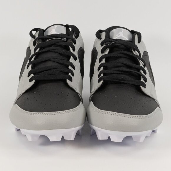 Jordan 1 Low TD \'Black/LT Smoke Grey\' FJ6245-002 Football Cleat Multi Size